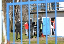Proszowianka Proszowice - Hutnik Kraków. 2014-03-29